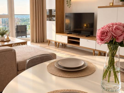 Apartament 2 camere | Vedere panoramica lac | Dressing